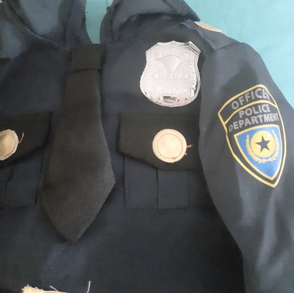 Boys Police Halloween Costume - Picture 3 of 6
